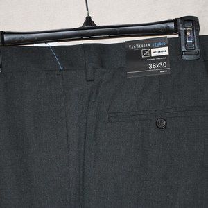 VanHeusen Charcoal Grey Slacks 38w x 30w